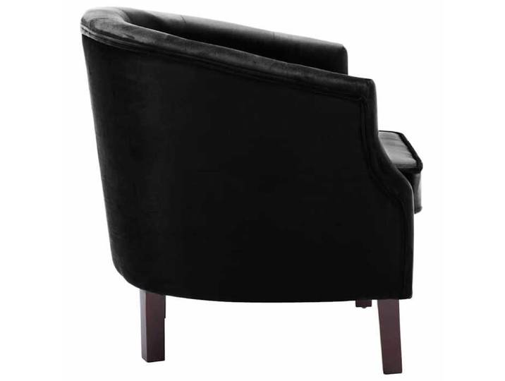 Fauteuil/Chaise - HAOSHOP - Fauteuil noir velours&01_554