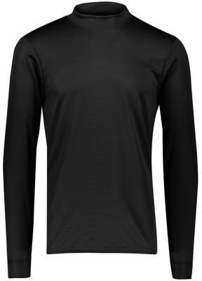 Augusta Sportswear 797 Athletic Wicking Mock Turtleneck T-Shirt in Black size XL   Polyester