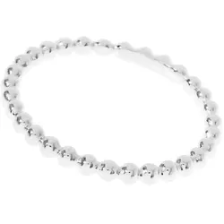 LEAF - BALLRING, klein - silber