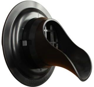 Marathon Plastic Downspout Nozzle 3 inch w/o birdscreen