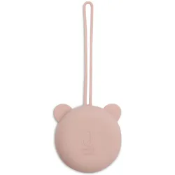 Jollein, Nuggi Zubehör, Nuggibox Etui Silikon Wild Rose Ø 7 cm