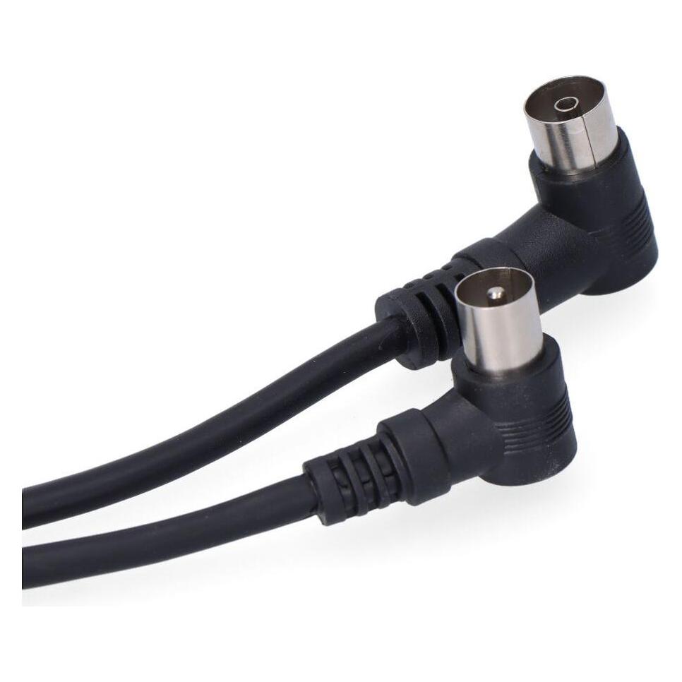 EDM Tv-video extension male female 9.5mm 5m black packaged (49446256)
