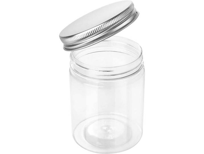 Vorratsdosen 20er Set 250ml transparent luftdicht, Mehrfarbig, Kunststoff, 6.8x8x6.8 cm, Küchenzubehör, Vorratsbehälter, Vorratsdosen