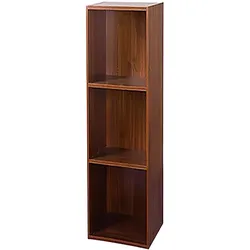 VCM, Regal, Holz Stand Regal Mendas 3fach (34 x 30 x 107 cm)