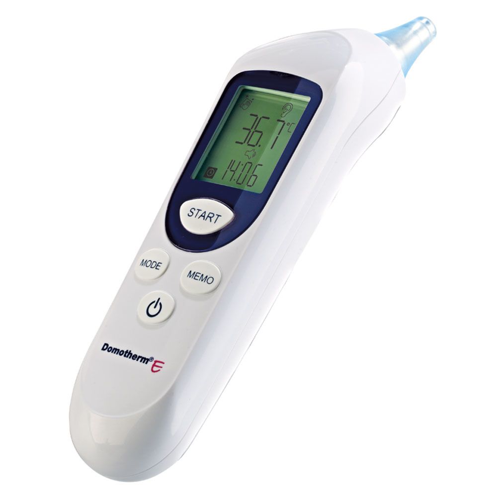 Domotherm E Infrarot-Ohrthermometer schutzhül.frei 1 St Thermometer