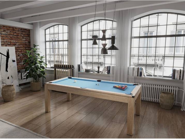 Billard mdf bleu