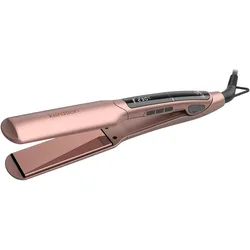GAMA, Glätteisen, GA.MA X-Wide Keration, Straightening iron, Warm, 150 °C, 210 °C, Pink, 185 m