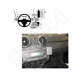 BRODIT 854610 ProClip Halter - für AUDI A1 ab 2011 Navigation KFZ PDA KFZ-Halter