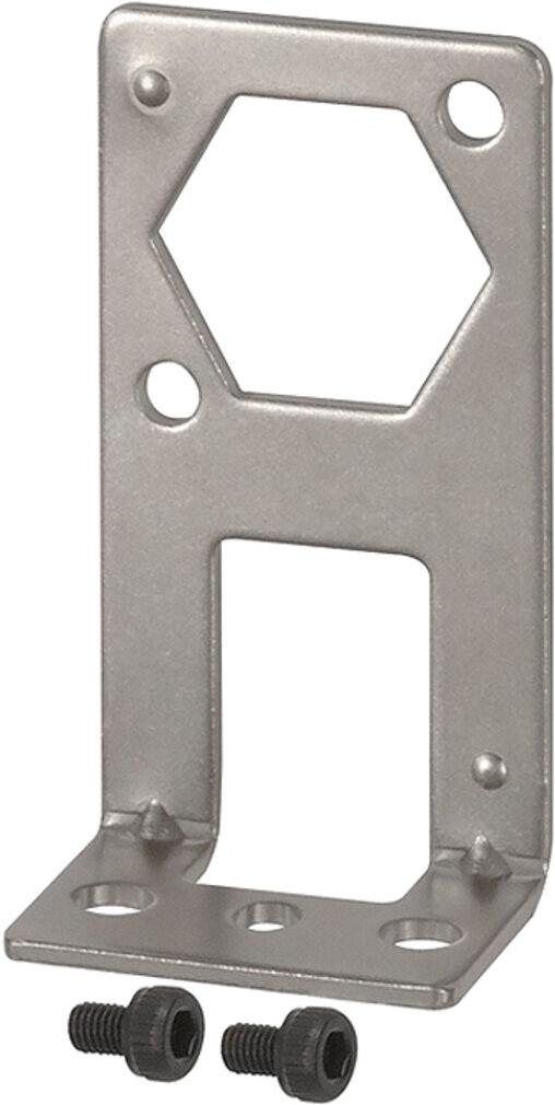Riegler Befestigungswinkel aus Metall, waagrecht (EDS010-BFWW)