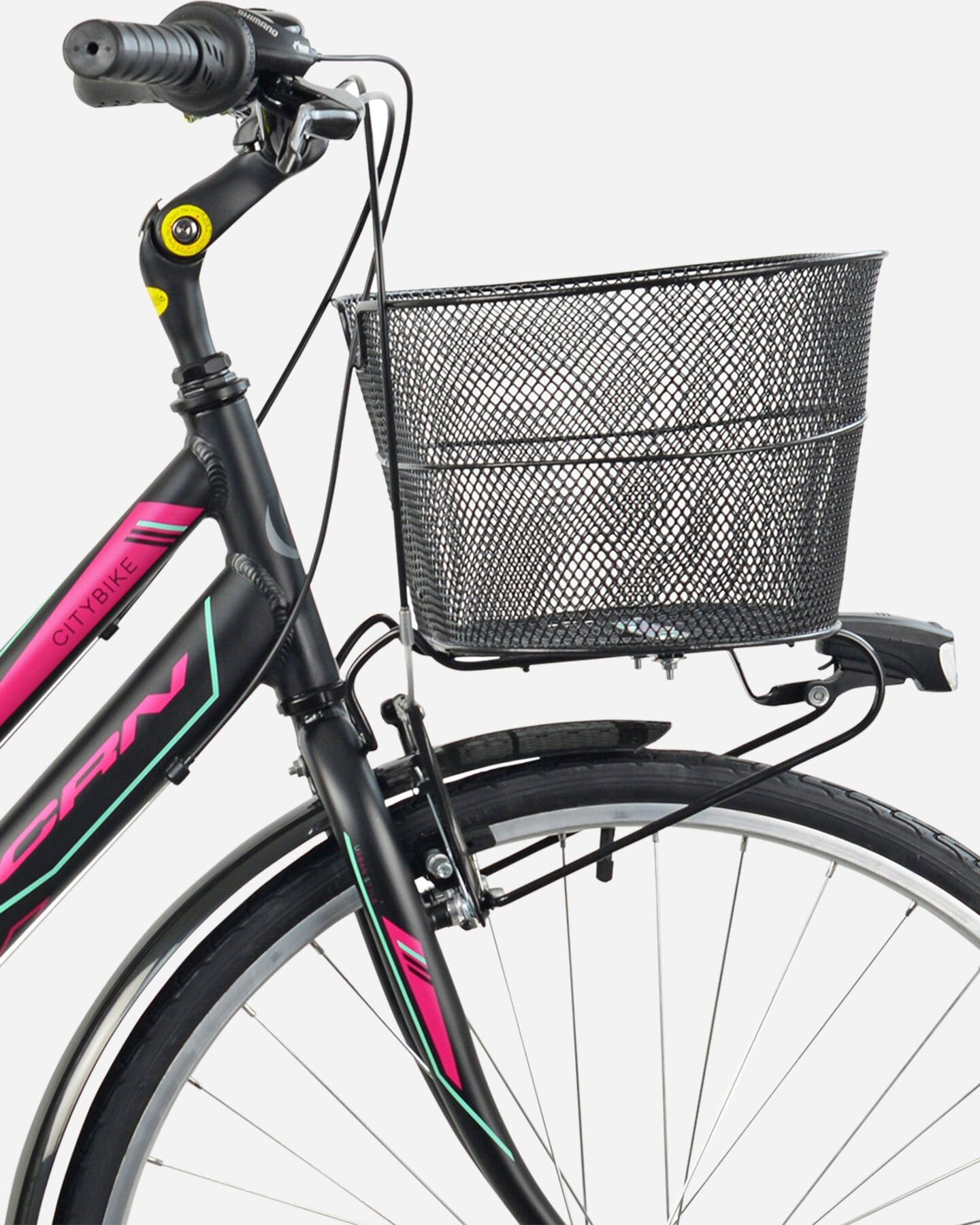 Carnielli Floral - City Bike - Nero 43