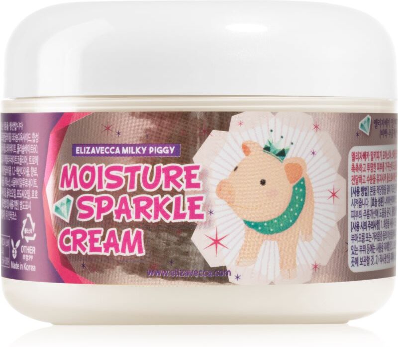 Elizavecca Milky Piggy Moisture Sparkle Cream brightening moisturising cream 100 ml