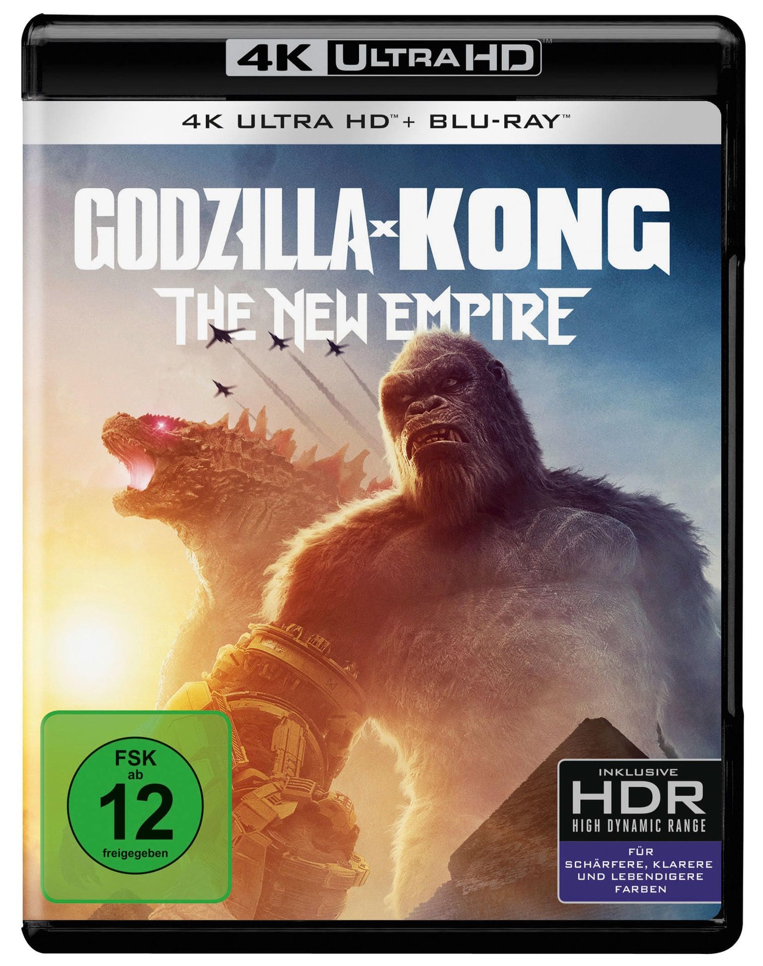 Warner Bros. Entertainment Godzilla x Kong: The New Empire (4K Ultra HD BLU-RAY + BLU-RAY) 903380