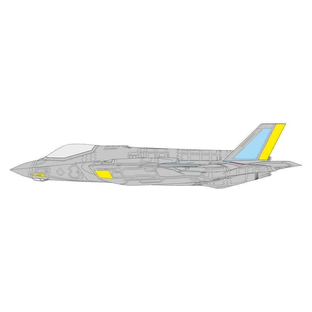 Eduard F-35A RAM panels late 1/72 TAMIYA (CX655)