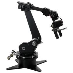Waveshare RoArm-M1: 5-DOF Desktop-Roboterarm Set mit ESP32, WIFI/UART, Edelstahl-Greifer