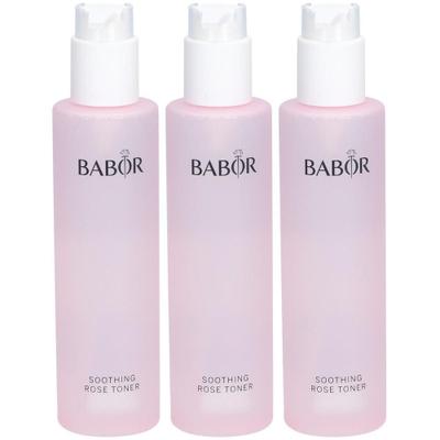 Babor Soothing Rose Toner x3 3x200 ml Tonikum