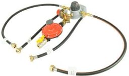 Clesse 20kg/hr 4 Pack Auto Changeover Regulator Kit with OPSO - Irish