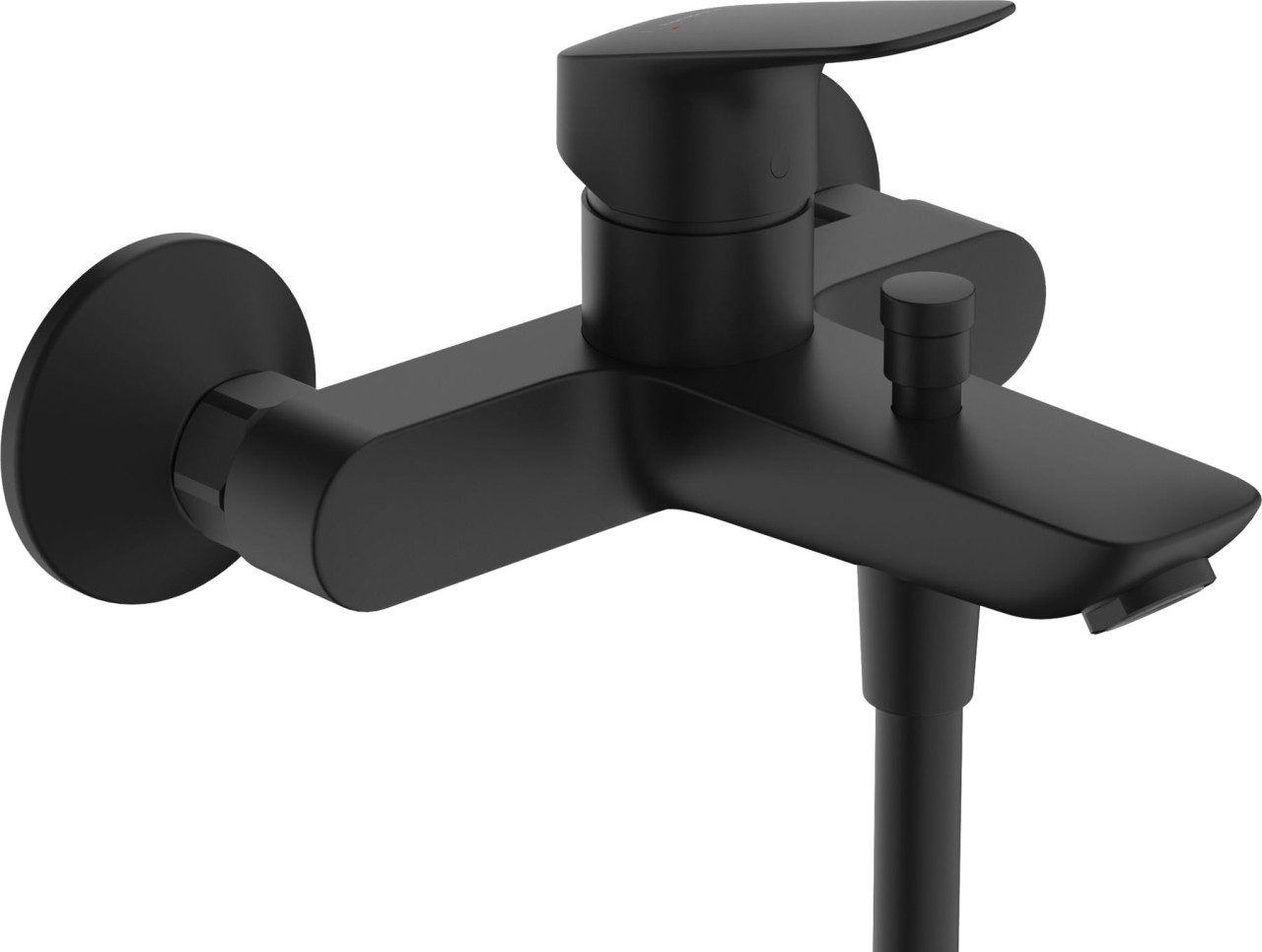 Hansgrohe Wannenmischer AP Logis mattschwarz 71400670
