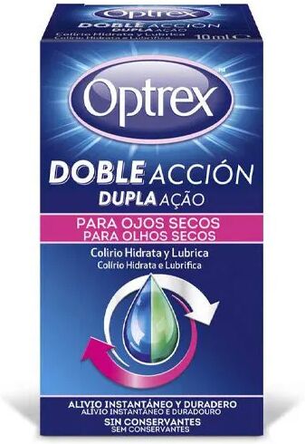 Optrex Colirio doble accion ojos secos 10ml
