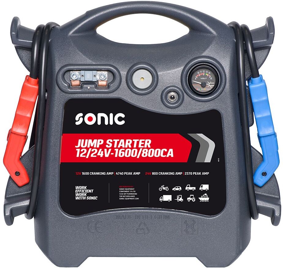 Sonic Equipment Starthilfegerät 12/24v 1600-800ca 48151