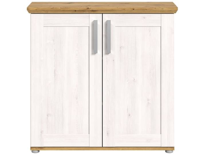 Kommode VERONA 89 x 88 cm Sibiu Lärche / Artisan Eiche Dekor