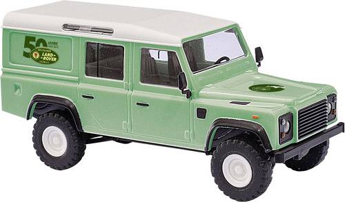 Busch 50393 H0 PKW Modell Land Rover Defender, 50 Jahre