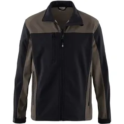 Softshelljacke "BASIC" - 4XL - schlamm/schwarz