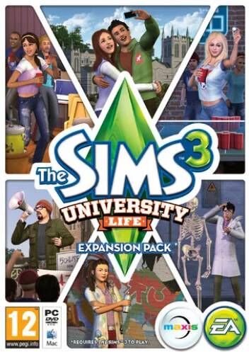 The Sims 3 - University Life Expansion EA App Key Code GLOBAL