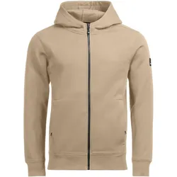 Kapuzen-Sweatjacke "QUENTIN" - XS - beige