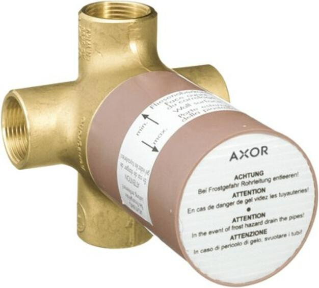 Axor Grundkörper AXOR DN 20 vierweg afsluitventiel inbouwmodel
