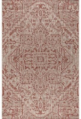 JONATHAN Y Charleston Medallion Indoor/Outdoor Area Rug