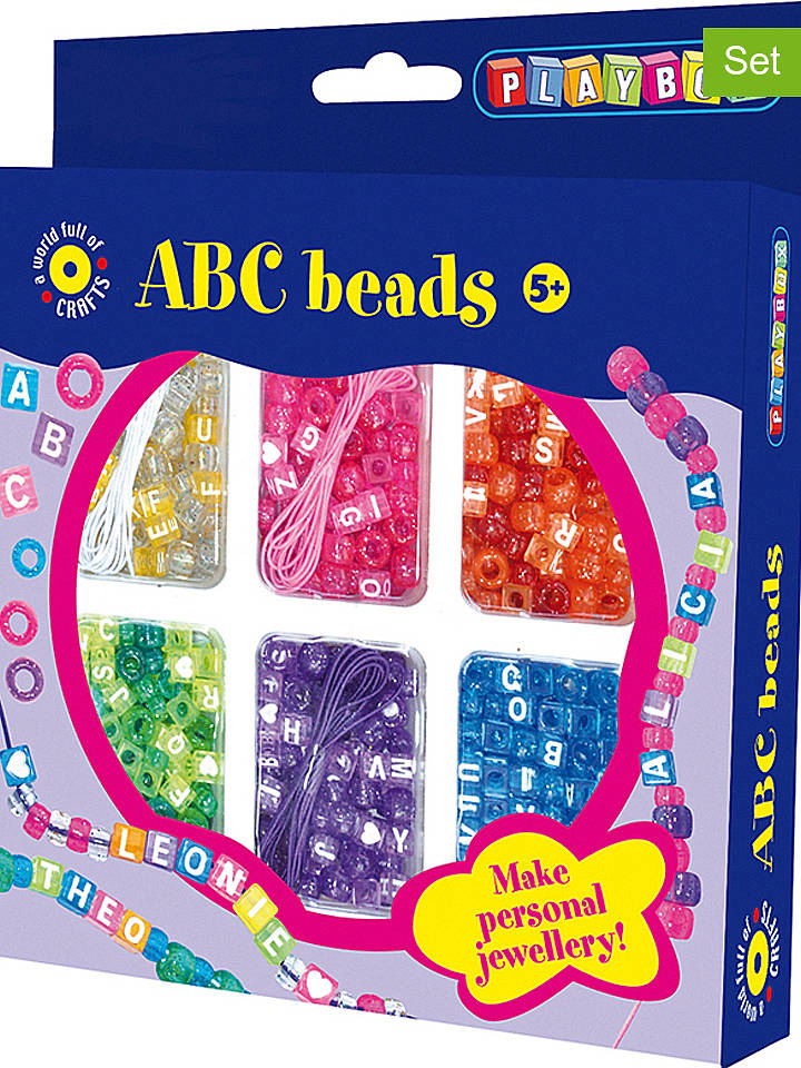 Playbox Perlenset "ABC" - ab 5 Jahren - onesize