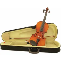 Dimavery Violine 4/4 mit Bogen, im Case (Geige, 4/4), Streichinstrumente