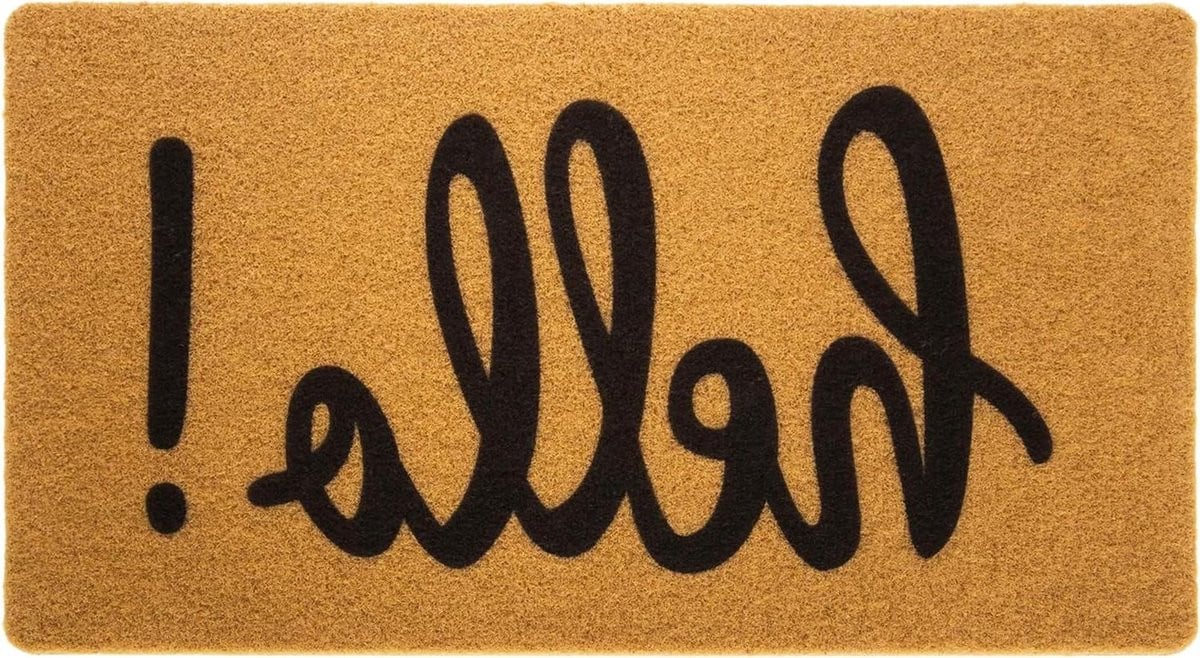 Deurmat Welkom - Antislip Entremat - 43 x 76 cm