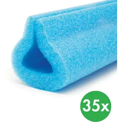 Kantenschutzprofil aus Schaum, Omega 7, 2 m, 50 Stk.