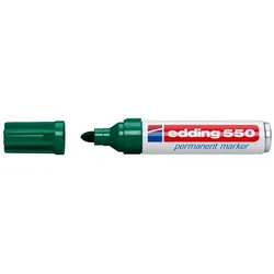 edding 550 Permanentmarker 3,0 - 4,0 mm - grün