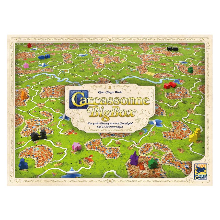 Hans im Glück Carcassonne - Big Box (d) (Deutsch, 2 - 6 Spieler) (HIGD0130)