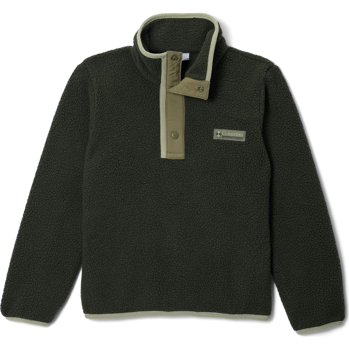 Columbia Youth Helvetia II Half Snap Fleece greenscape, stone green (366) L 208783-2087831-366-L