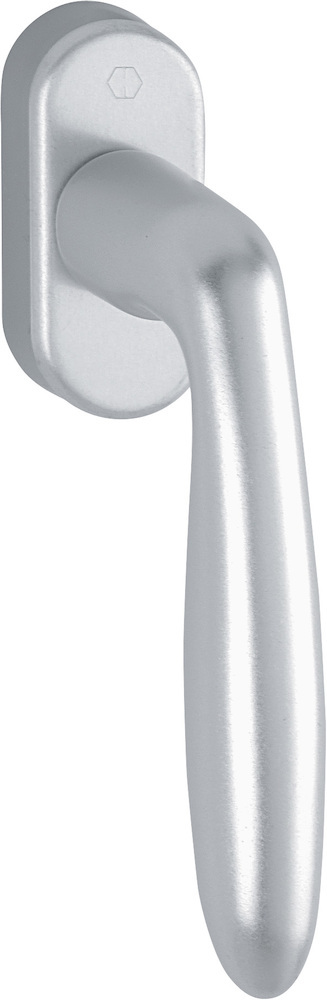 HOPPE Fenstergriff Verona 0510/U26, ohne Schrauben, Aluminium 8056418