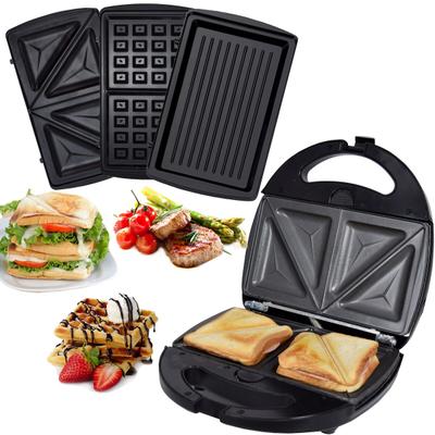 Syntrox Germany SM-1300W 3 in 1 Sandwich Waffel Grill