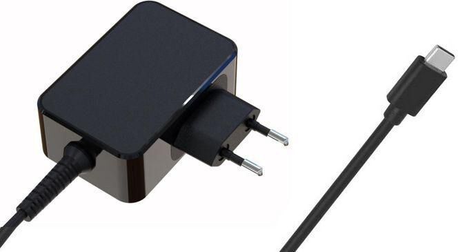 CoreParts USB-C Power Adapter 65W for Asus - Replaces 0A001-00443300, EU Plug