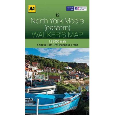 AA Publishing: North York Moors (Eastern), Karte von Aa Publishing, Automobil Association, 978-0-7495-7328-7