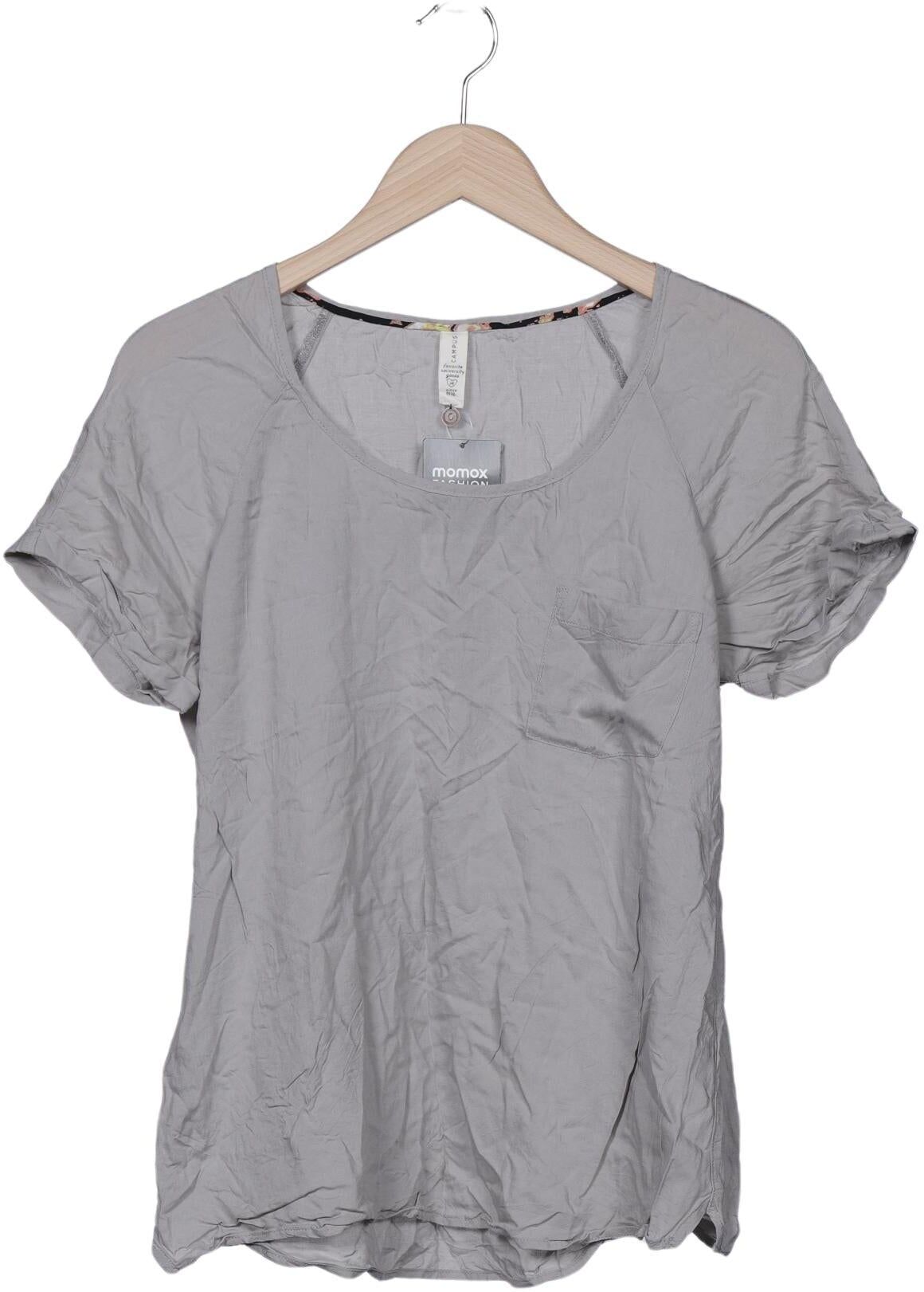 Marc O' Polo Campus by Marc O Polo Damen T-Shirt, Grau, Gr. M, Viskose - Second Hand