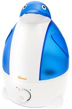 Crane 1 Gal. Adorable Cool Mist Humidifier for Rooms up to 500 sq. ft. - 1 Gallon