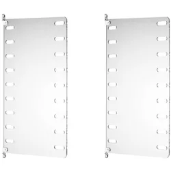 String System Wandleiter Plexiglas 50/30 2er Set