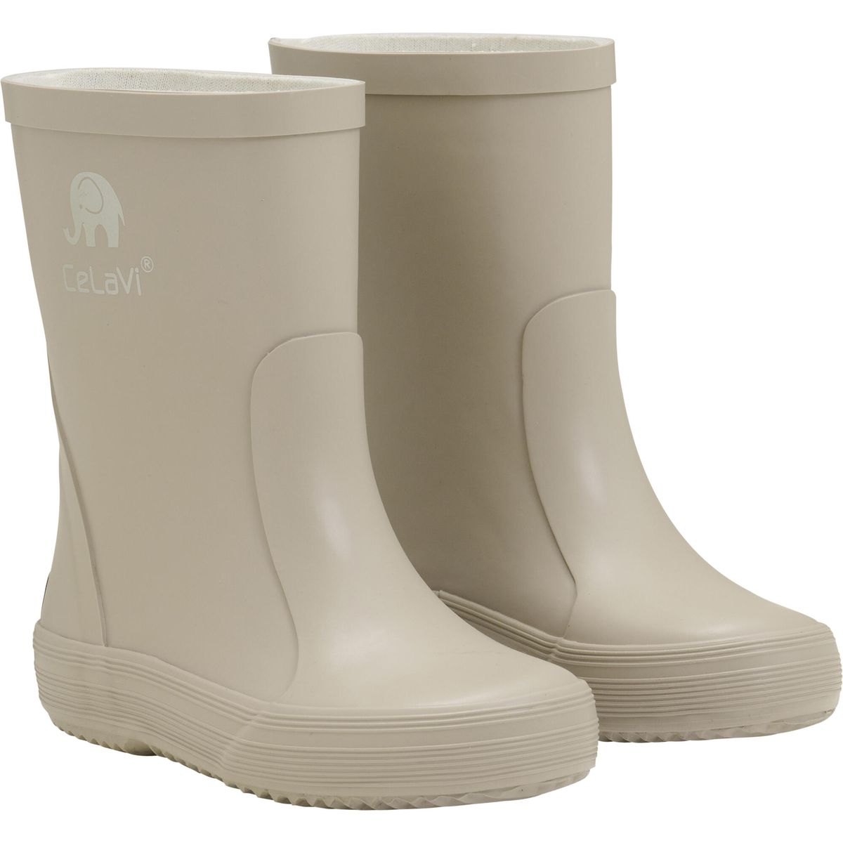 Celavi Basic Wellies -solid white pepper (2106) 22 1147-2106-22