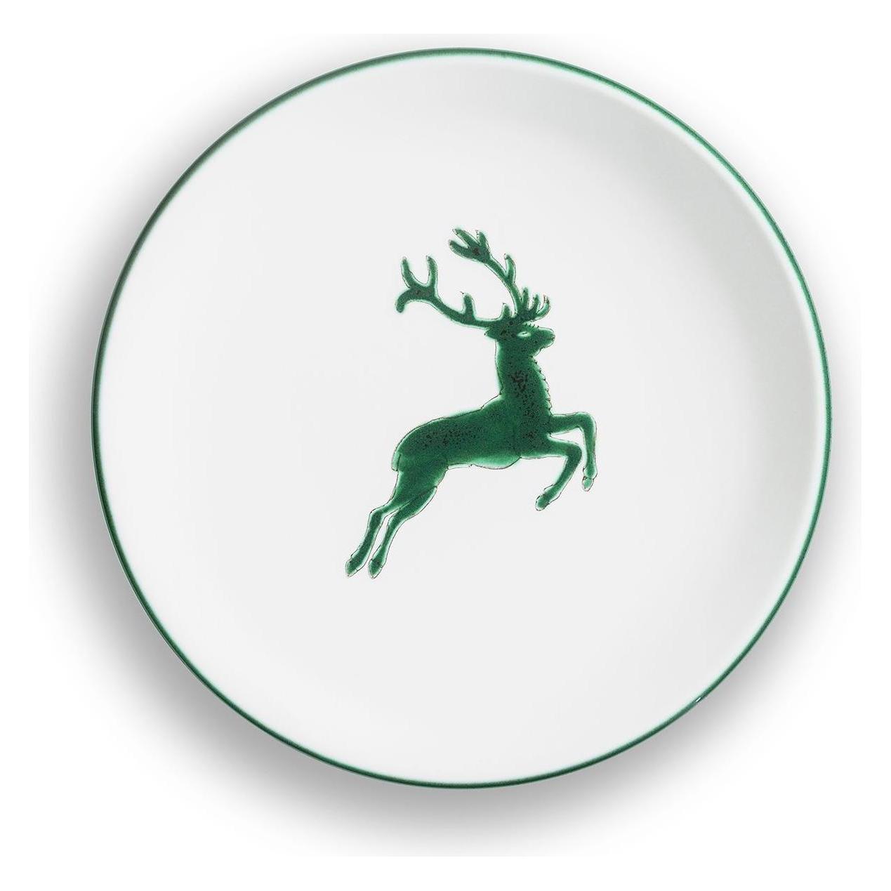 Gmundner Keramik Grüner Hirsch, Dessertteller Cup (Ø 20cm) (20 cm) (25476346)