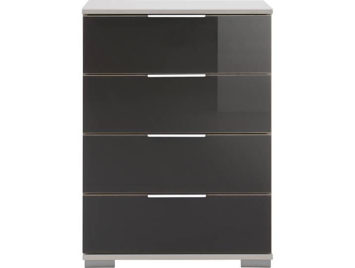 Nachttisch Peyton C grey Holzwerkstoff B 52 H 74 cm - Nachttisch