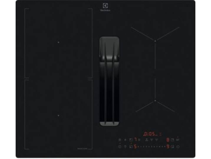 Electrolux - Plaque Induction Aspirante Kcc63410ct - Hotte Intégrée Format 60cm - Saphirmatt® Se