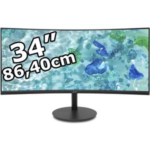Acer Monitor CB342CURJ0bmiiprzx, 34 Zoll, UWQHD 3440 x 1440 Pixel, 1 ms, 100 Hz, Curved