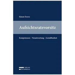 Aufsichtsratsvorsitz, Fachbücher von Simon Ewerz